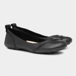 Hush Puppies Janessa Womens Black Ballerina -Footpatrol Shop 120024 2 L06.20230728000259