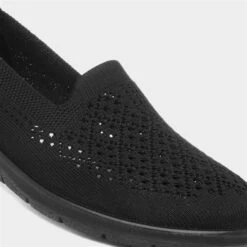 Cushion Walk Leanne Womens Black Shoe -Footpatrol Shop 120038 2 L05.20230717000044