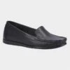 Fleet & Foster Tiggy Womens Black Leather Loafer 1 Fleet & Foster Tiggy Womens Black Leather Loafer -Footpatrol Shop 120095 3 L02.20230802000144