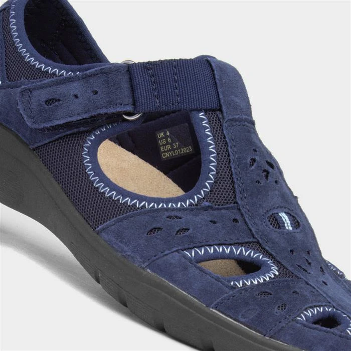 Free Spirit Cleveland Womens Navy Shoe 6 Free Spirit Cleveland Womens Navy Shoe - Image 4
