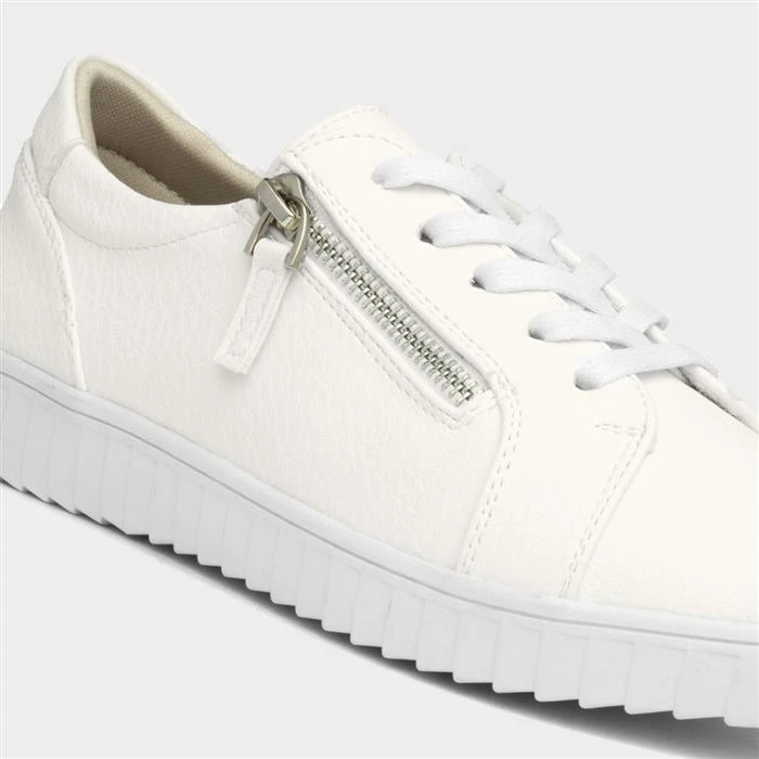 Cushion Walk Genoa Womens Off White Lace Up Shoe 6 Cushion Walk Genoa Womens Off White Lace Up Shoe - Image 4