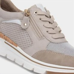 Relife Sarah Womens Beige Lace Casual Shoe -Footpatrol Shop 120231 2 L05.20230809000222