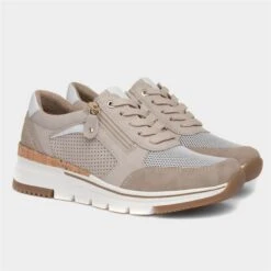 Relife Sarah Womens Beige Lace Casual Shoe -Footpatrol Shop 120231 2 L06.20230809000222