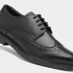 Hush Puppies Verity Womens Black Brogue -Footpatrol Shop 120252 2 L05.20230518000237