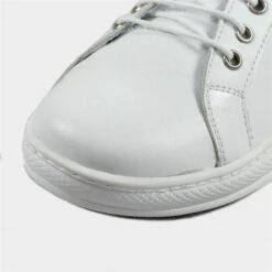 Lazy Dogz Forage Womens White Leather Casual Shoe -Footpatrol Shop 120256 3 L04.20230203000507