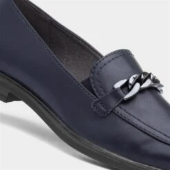 Jana Softline Womens Navy Chain Loafer -Footpatrol Shop 120264 2 L05.20230515000151