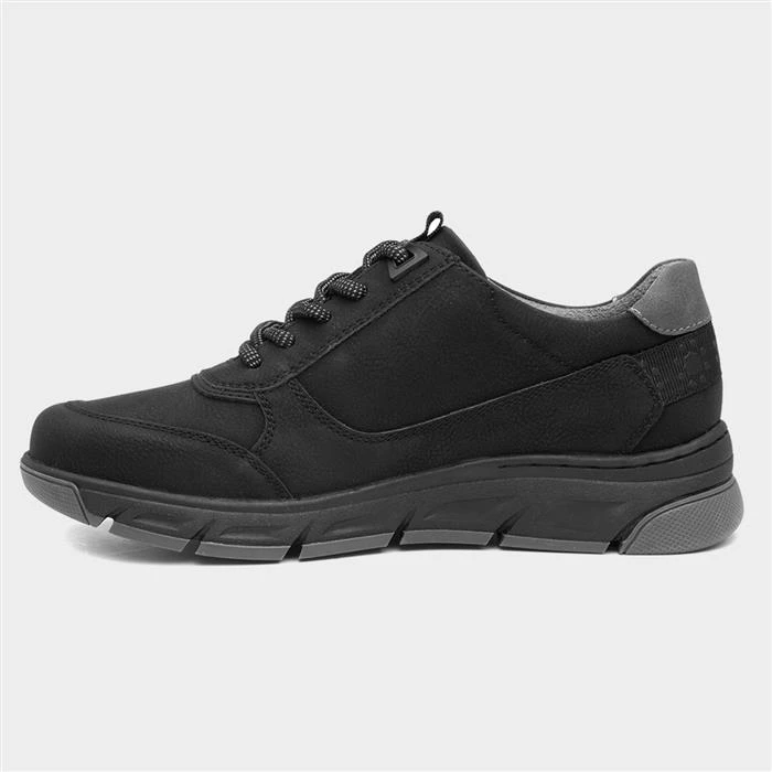 Relife Millie Womens Black Casual Trainer 4 Relife Millie Womens Black Casual Trainer - Image 2