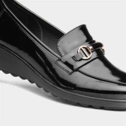 Cushion Walk Jodie Womens Black Patent Shoe -Footpatrol Shop 120269 2 L05.20230718000250