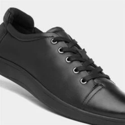 Comfy Steps Adley Womens Black Lace Up Shoe -Footpatrol Shop 120274 2 L05.20230224000338