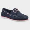 Hush Puppies Hattie Womens Navy Boat Shoe -Footpatrol Shop 120285 3 L02.20230123000249