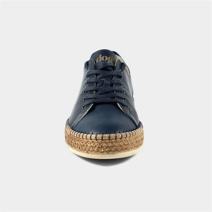 Lazy Dogz Malden Womens Blue Leather Shoe 3 Lazy Dogz Malden Womens Blue Leather Shoe