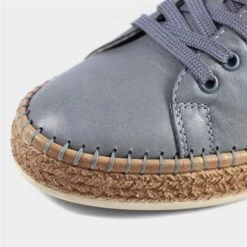 Lazy Dogz Malden Womens Grey Leather Shoe -Footpatrol Shop 120297 3 L04.20220818000331