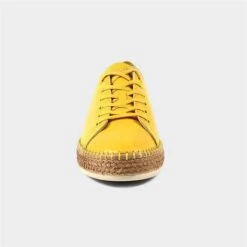 Lazy Dogz Malden Womens Mustard Leather Shoe