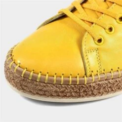 Lazy Dogz Malden Womens Mustard Leather Shoe -Footpatrol Shop 120298 3 L04.20220818000331
