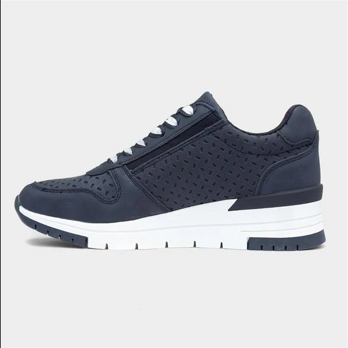 Lilley & Skinner Field Womens Navy Casual Trainer 4 Lilley & Skinner Field Womens Navy Casual Trainer - Image 2