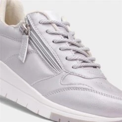 Lilley & Skinner Court Womens Silver Trainers -Footpatrol Shop 120305 2 L05.20230320000132