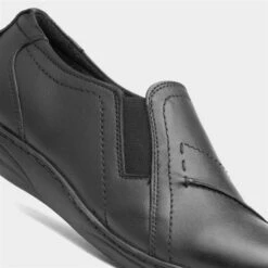 Comfy Steps Jemima Womens Black Leather Shoe -Footpatrol Shop 120331 2 L05.20230811000009