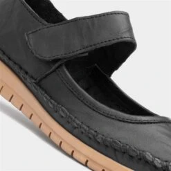 Lotus Tai Womens Black Leather Casual Shoe -Footpatrol Shop 120338 2 L05.20230523000204