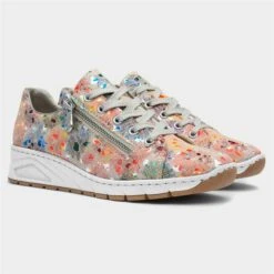 Rieker Womens Beige Multi Lace Up Casual Shoe 11 Rieker Womens Beige Multi Lace Up Casual Shoe -Footpatrol Shop 120342 2 L06.20230616000013
