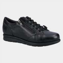 Fleet & Foster Polperro Womens Black Shoe