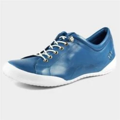 Lunar Carrick Womens Blue Leather Casual Shoe -Footpatrol Shop 120356 3 L03.20230206000542