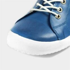 Lunar Carrick Womens Blue Leather Casual Shoe -Footpatrol Shop 120356 3 L04.20230206000542