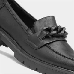 Jana Softline Women's Black Loafer -Footpatrol Shop 120376 2 L05.20230620000137