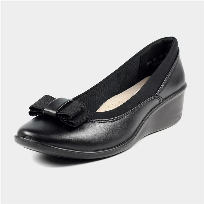 Lunar Deacon Womens Black Slip On Shoe 3 Lunar Deacon Womens Black Slip On Shoe