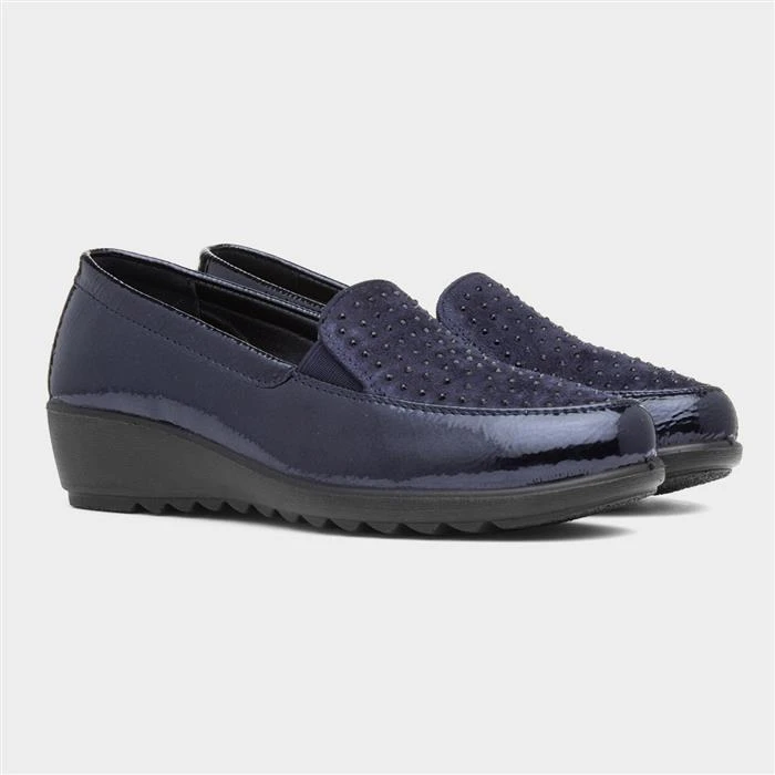 Cushion Walk Susan Womens Blue Casual Shoe 7 Cushion Walk Susan Womens Blue Casual Shoe - Image 5