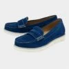 Lotus Asher Womens Blue Suede Loafer -Footpatrol Shop 120423 3 L02.20230726000129