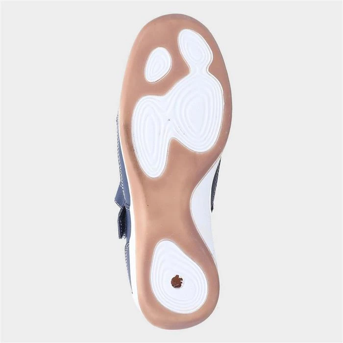 Fleet & Foster Hayley Womens Blue Suede Shoe 5 Fleet & Foster Hayley Womens Blue Suede Shoe - Image 3