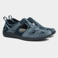 Free Spirit Cleveland Womens Blue Suede Shoes -Footpatrol Shop 120459 2 L06.20230418000359