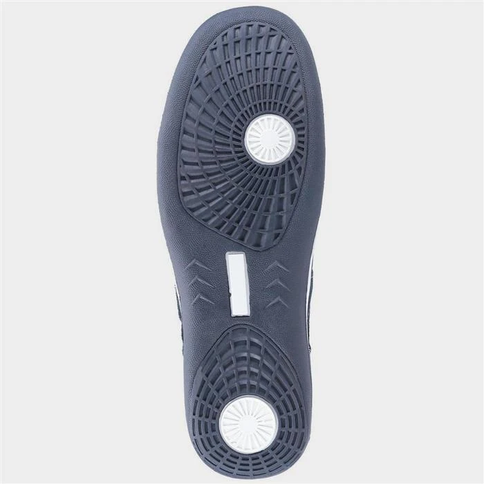 Fleet & Foster Morgan Womens Navy Leather Shoe 5 Fleet & Foster Morgan Womens Navy Leather Shoe - Image 3