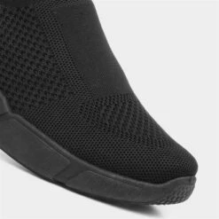 Lilley Dixie Womens Black Knitted Casual Shoe -Footpatrol Shop 125068 2 L05.20230126000115