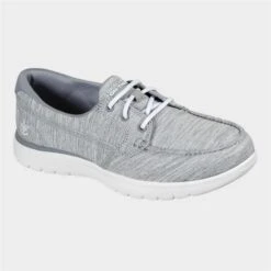 Skechers On The Go Flex Womens Grey Shoe