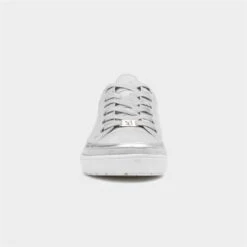 Caprice Artic Womens Grey Leather Shoe