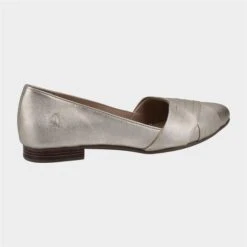 Hush Puppies Marley Womens Gold Leather Shoe 6 Hush Puppies Marley Womens Gold Leather Shoe -Footpatrol Shop 130012 3 L03.20230127000328