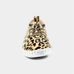 Lunar St Ives Ocelot Womens Multi Leather Shoe