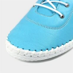 Lunar St Ives Womens Turquoise Leather Shoe 7 Lunar St Ives Womens Turquoise Leather Shoe -Footpatrol Shop 130022 3 L04.20220629000338