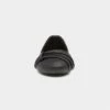 Lilley Gina Womens Black Front Pleated Ballerina -Footpatrol Shop 13061 2 L02.20230105000223