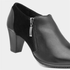 Comfort Plus Carlotta Womens Black Leather Shoe -Footpatrol Shop 140005 2 L05.20220824000313