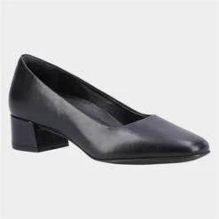 Hush Puppies Alina Womens Black Court Shoe