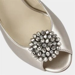 Lotus Elodie Womens Pewter Grey Beaded Heel -Footpatrol Shop 141008 3 L04.20230624000401