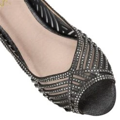 Lotus Immy Womens Pewter Grey Diamante Heel -Footpatrol Shop 141033 3 L04.20230216000309