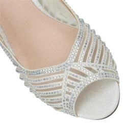 Lotus Immy Womens Ice White Diamante Heel -Footpatrol Shop 141048 3 L04.20230216000310