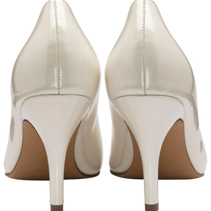 Lotus Roma Womens Pearl White Patent Stiletto Heel 4 Lotus Roma Womens Pearl White Patent Stiletto Heel - Image 2
