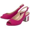 Lotus Evelyn Womens Fuchsia Peep Toe Heel -Footpatrol Shop 141064 3 L02.20230216000319