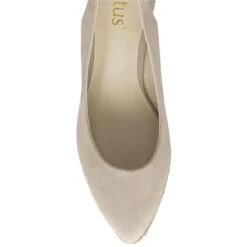 Lotus Gigi Womens Taupe Wedged Espadrille Shoe -Footpatrol Shop 141068 3 L04.20230215000402