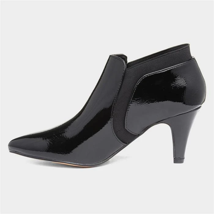 Lotus Kristina Womens Black Patent Trouser Shoe 4 Lotus Kristina Womens Black Patent Trouser Shoe - Image 2