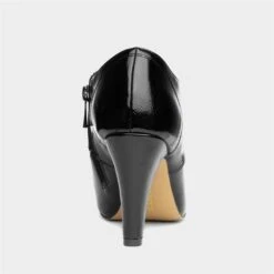 Lotus Sonia Womens Black Patent Heeled Shoes -Footpatrol Shop 149029 2 L04.20230728000306